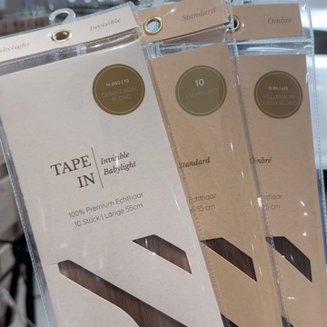 3 Packungen mit Tape In Extensions