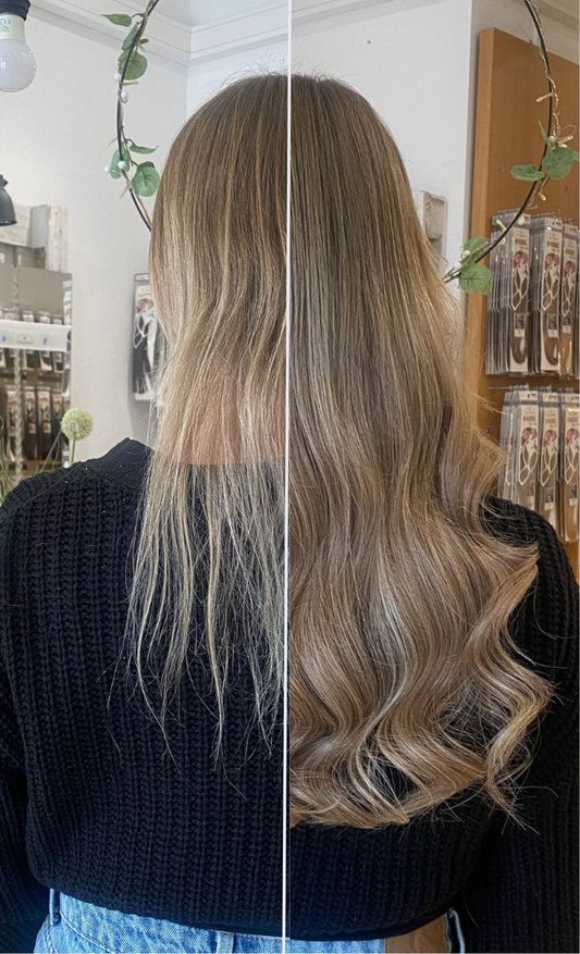 Extensions bei dünnem Haar