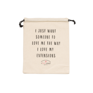 Stoffbeutel für Extensions groß