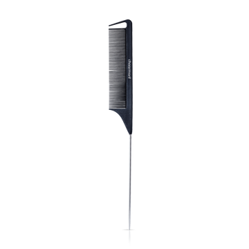 Stielkamm mit Nadel aus Metall